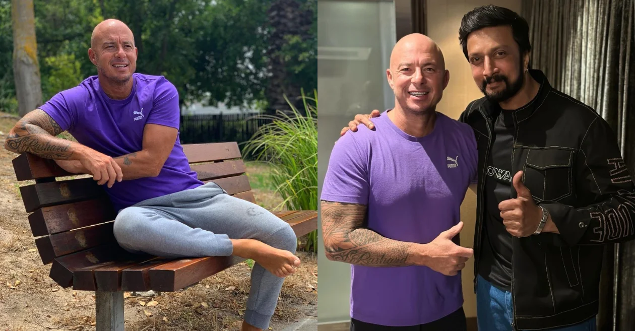 South Africa legend Herschelle Gibbs gearing up to meet Kannada superstar Kiccha Sudeep in India; actor confirms re-union