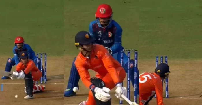 WATCH: Ikram Alikhil’s spectacular glovework sends Scott Edwards packing in NED vs AFG game – ODI World Cup 2023