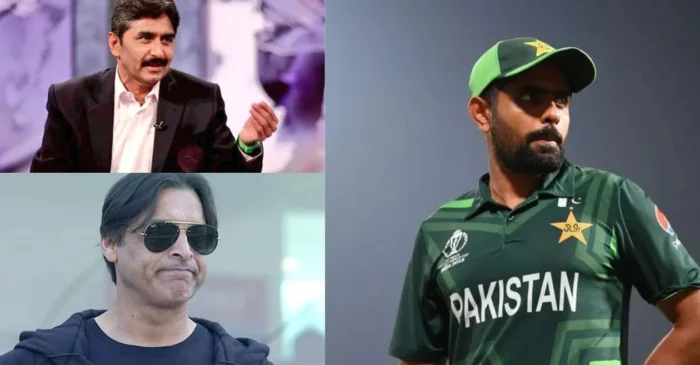 Pakistan’s veterans Javed Miandad and Shoaib Akhtar criticize PCB over Babar Azam’s captaincy exit