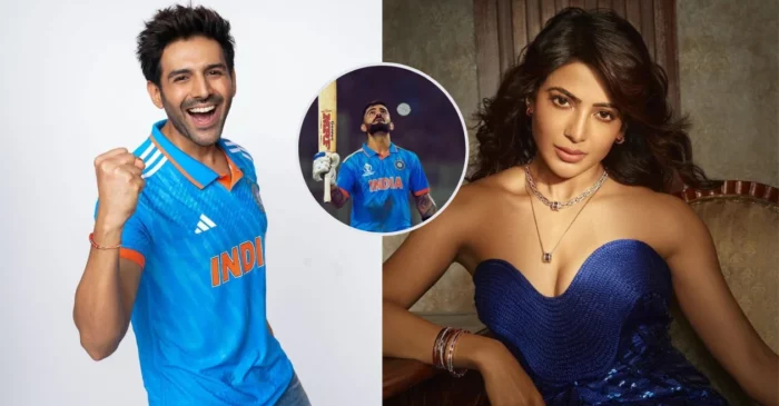 ODI World Cup 2023: Kartik Aaryan and Samantha Prabhu share heartfelt posts to celebrate Virat Kohli’s 49th ODI century and birthday