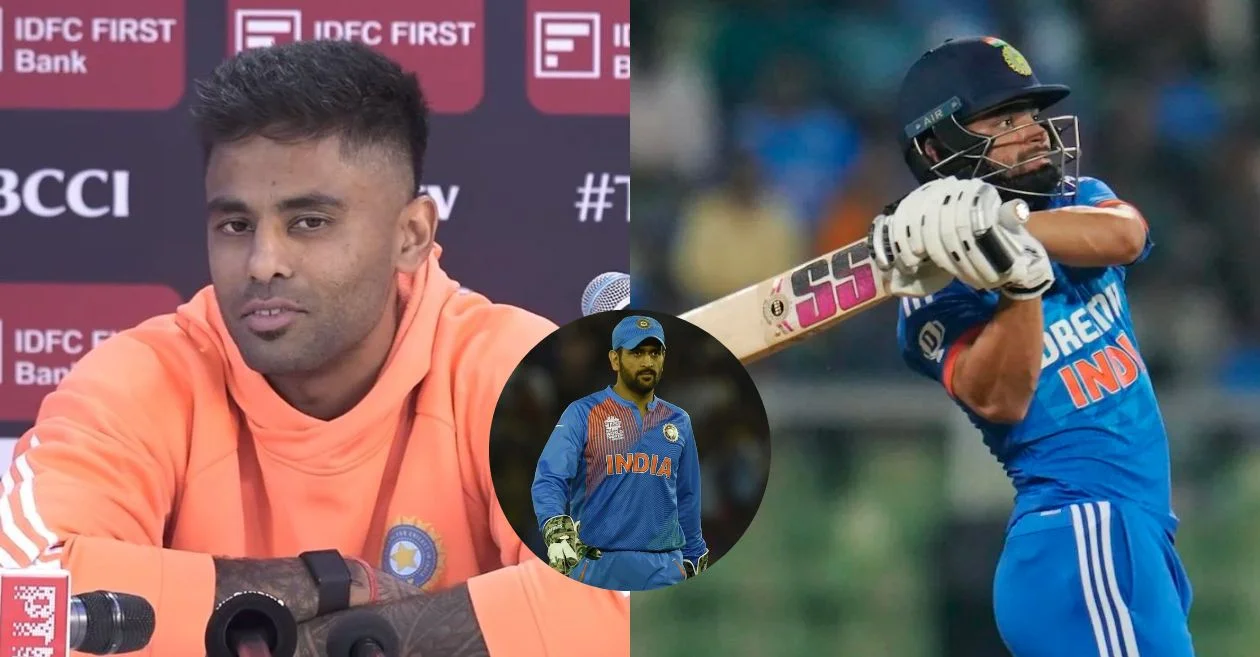 IND vs AUS: Suryakumar Yadav’s allusion to MS Dhoni in praise of Rinku Singh’s composure