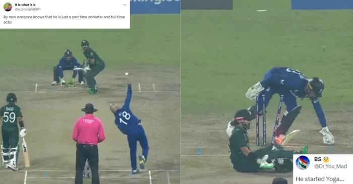 WATCH: Mohammad Rizwan’s comical dismissal leaves fans in splits – ODI World Cup 2023, ENG vs PAK