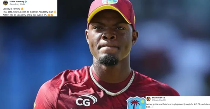 Netizens shell-shocked as RCB buys Alzarri Joseph for a whopping amount