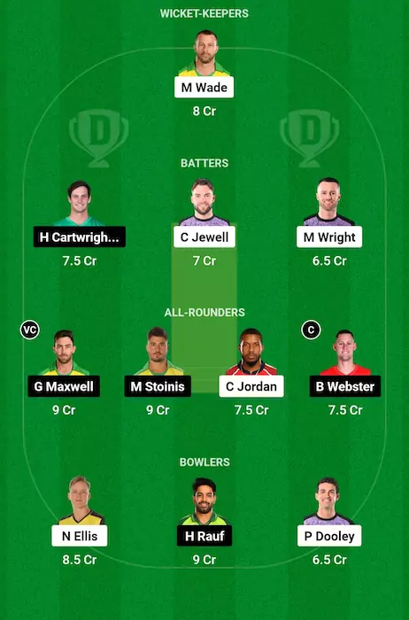 HUR vs STA Dream11 Team for today's match