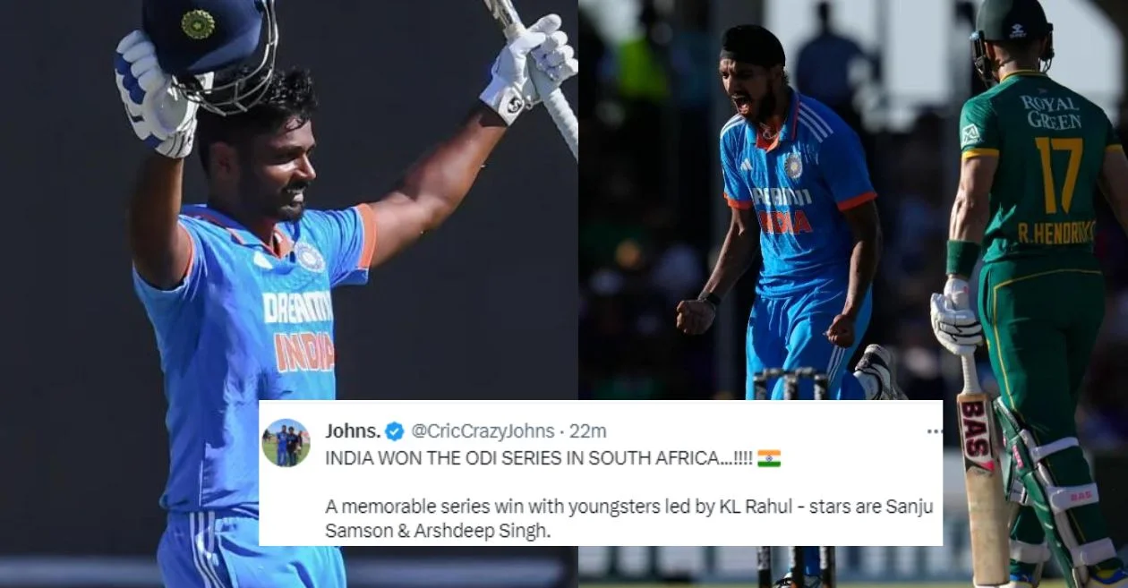 Twitter reactions: Sanju Samson, Arshdeep Singh star in India’s series-clinching win over South Africa in 3rd ODI