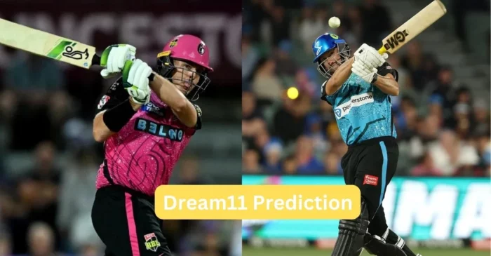 BBL|13, SIX vs STR: Match Prediction, Dream11 Team, Fantasy Tips & Pitch Report | Sydney Sixers vs Adelaide Strikers