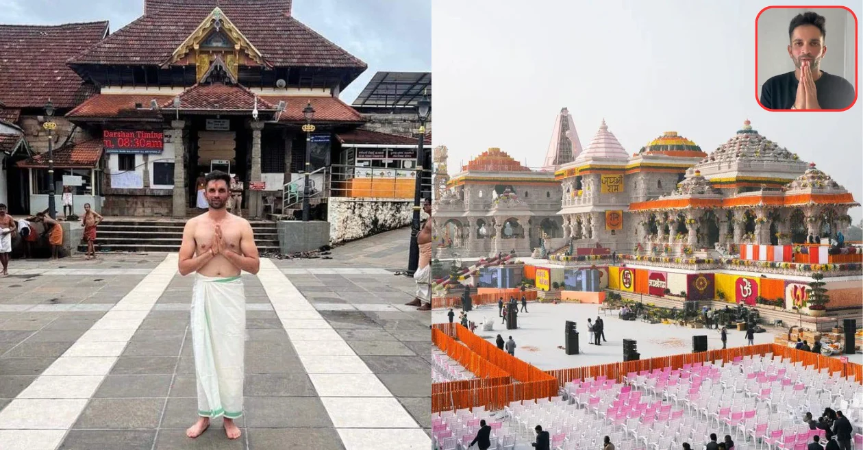 South Africa spinner Keshav Maharaj extends wishes on Shri Ram Mandir ‘Pran Pratishtha’ ceremony; video goes viral