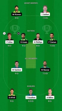 NZ vs PAK Dream11 Team