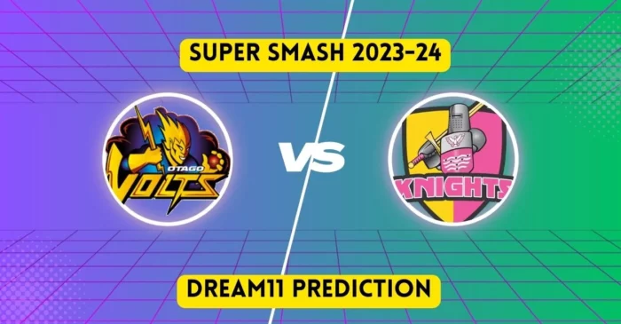 OV vs ND, Super Smash 2023-24: Match Prediction, Dream11 Team, Fantasy Tips & Pitch Report | Otago Volts vs Northern Knights