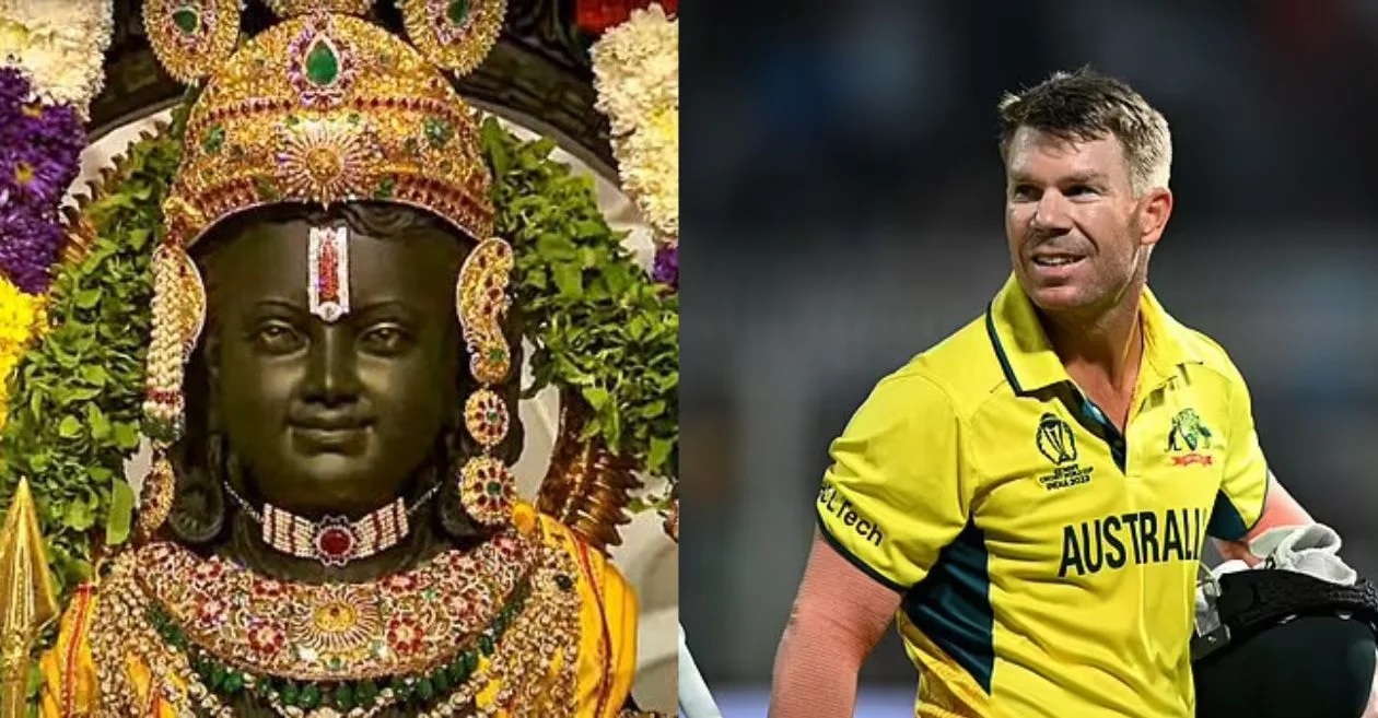 David Warner shares heartfelt post for Lord Rama after ‘Pran Pratishtha’ ceremony in Ayodhya