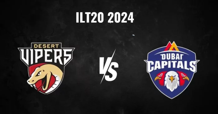 ILT20 UAE 2024, VIP vs DUB: Match Prediction, Dream11 Team, Fantasy Tips & Pitch Report | Desert Vipers vs Dubai Capitals