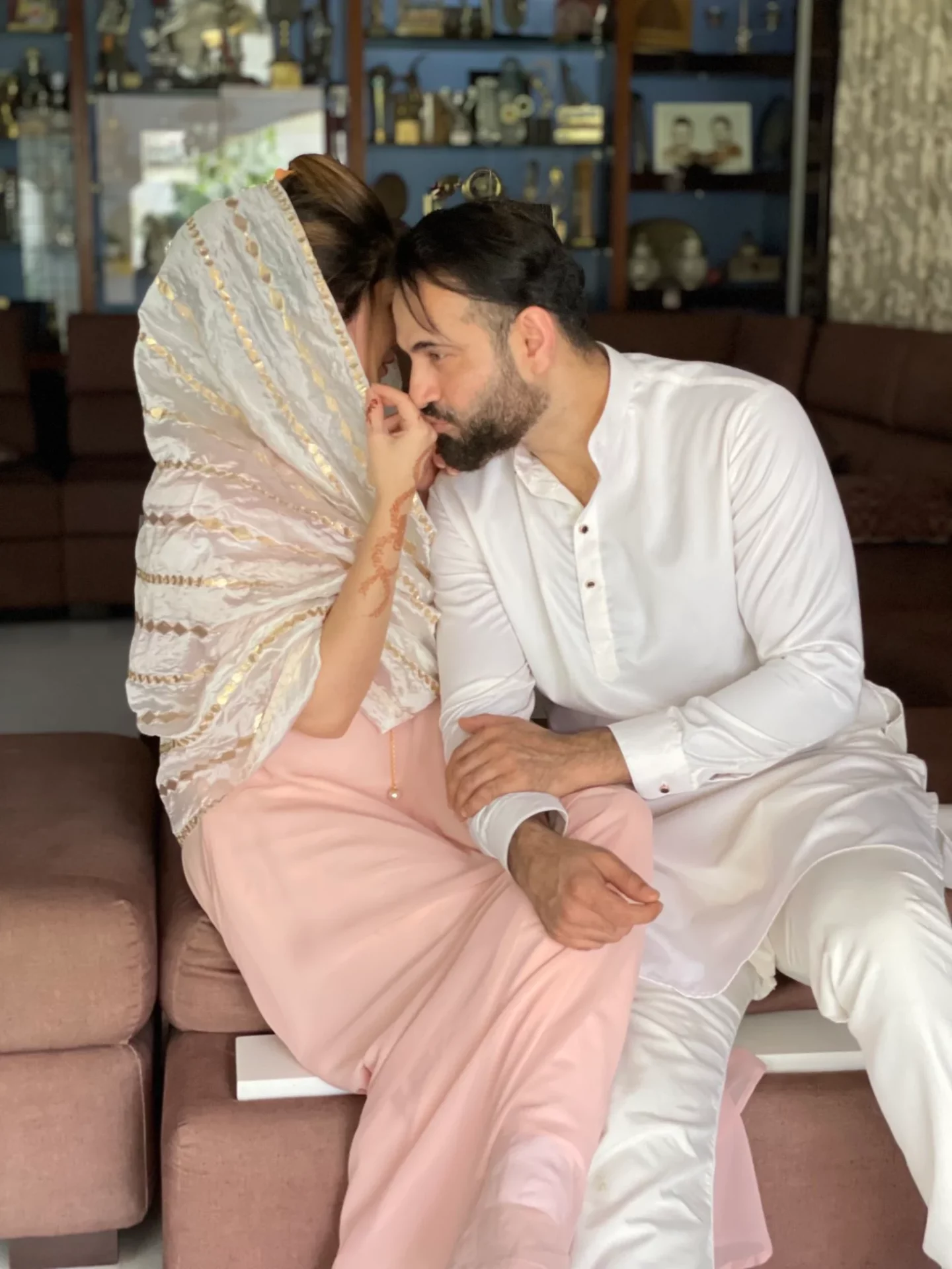 Irfan Pathan and Safa Baig