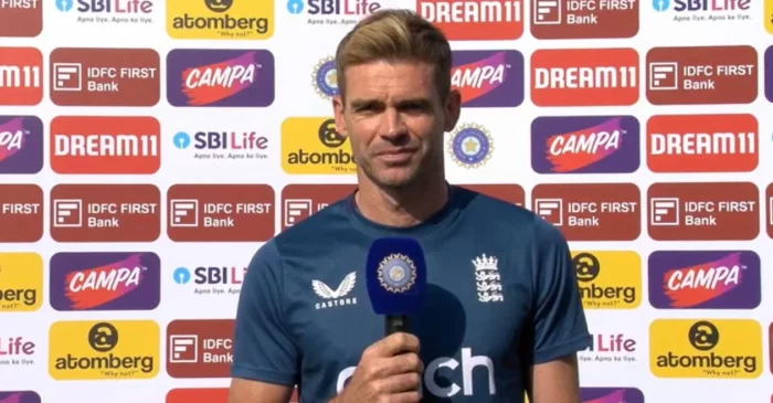 James Anderson credits a veteran Indian bowler for teaching him the technique on reverse swing