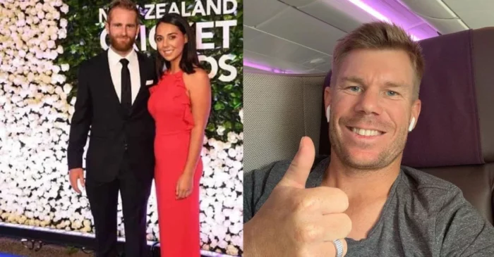 Kane Williamson and his partner Sarah become parents of a baby girl; David Warner reacts