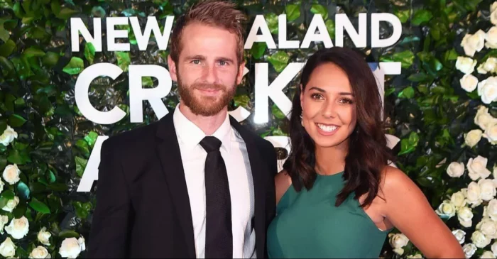 Kane Williamson and his wife Sarah