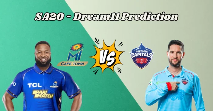 SA20 2024, MICT vs PC: Match Prediction, Dream11 Team, Fantasy Tips & Pitch Report | MI Cape Town vs Pretoria Capitals