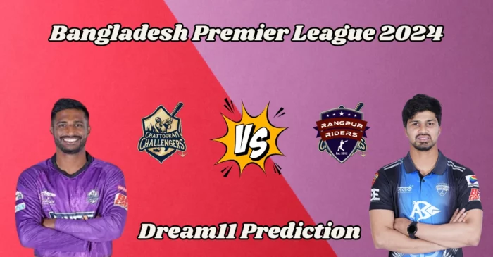 BPL 2024, CCH vs RAN: Match Prediction, Dream11 Team, Fantasy Tips & Pitch Report | Chattogram Challengers vs Rangpur Riders