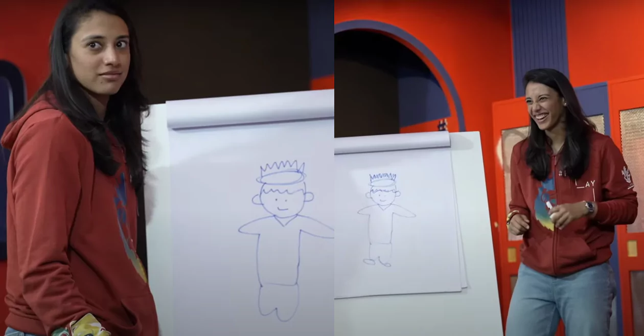 WPL 2024 [WATCH]: RCB skipper Smriti Mandhana’s sketch of Virat Kohli will make go ROFL