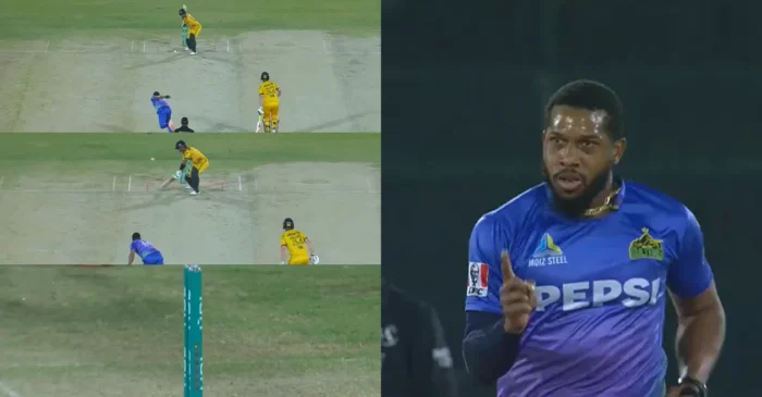 PSL 2024 [WATCH]: Chris Jordan bowls an inch-perfect yorker to clean up Babar Azam in Qualifier