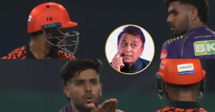 IPL 2024: Sunil Gavaskar criticizes Harshit Rana’s aggressive celebration following Mayank Agarwal’s dismissal