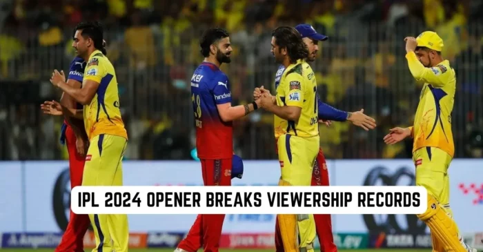 IPL 2024: CSK vs RCB opener shatters TV and Digital viewership records