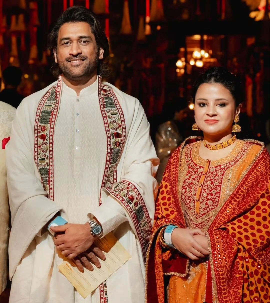 MS Dhoni and Sakhi Dhoni