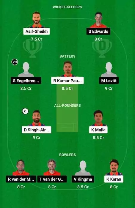 NEP vs NED Dream11 Team for today's match (Mar 5)