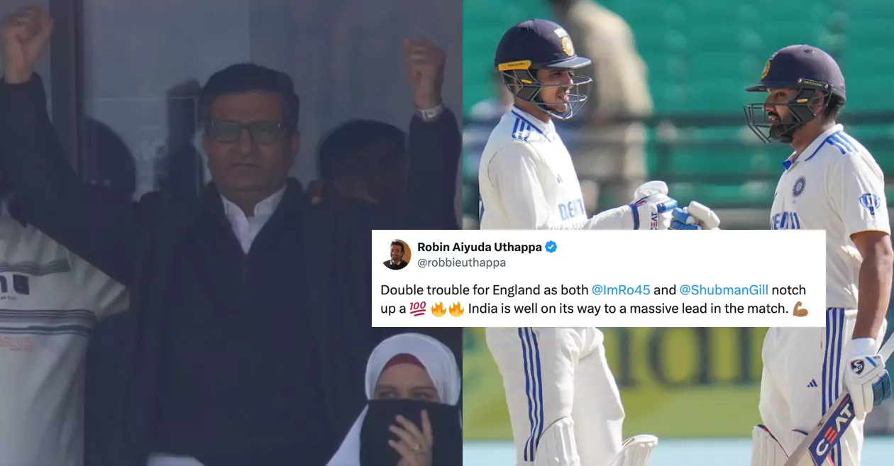 IND vs ENG: Fans react as Rohit Sharma and Shubman Gill smash centuries in Dharamsala Test