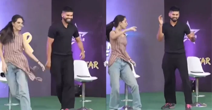 IPL 2024 [WATCH]: KKR skipper Shreyas Iyer shakes his leg on SRK’s ‘Jhoome Jo Pathaan’ song with a female fan