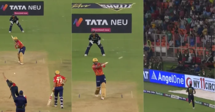 IPL 2024 [WATCH]: Ashutosh Sharma’s flat six against Mohit Sharma leaves everyone in awe during GT vs PBKS clash