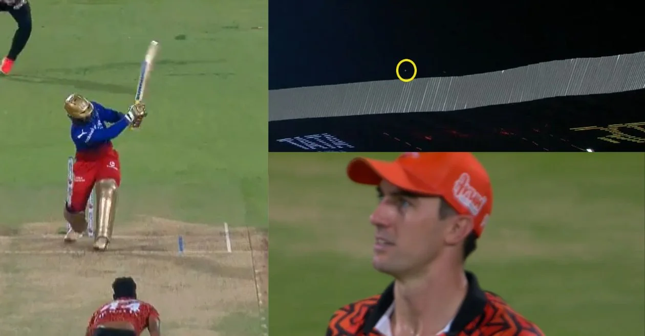 WATCH: Dinesh Karthik hits a monstrous six during RCB vs SRH clash in IPL 2024