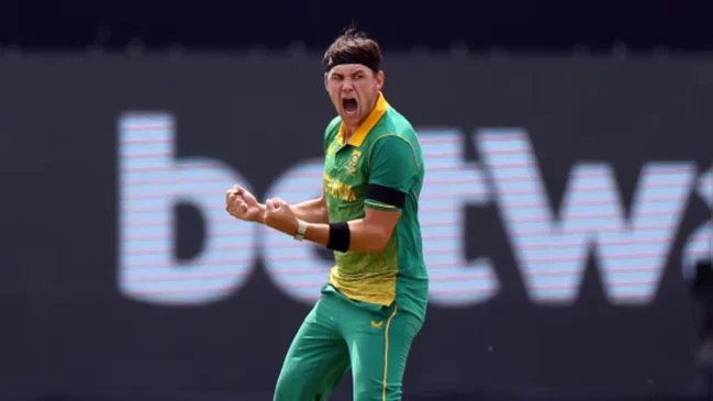 Gerald Coetzee Internation Debut