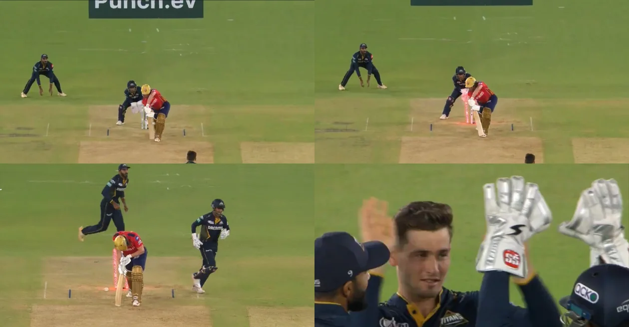 IPL 2024 [WATCH]: Noor Ahmed’s magical delivery leaves Jonny Bairstow bewildered in GT vs PBKS clash