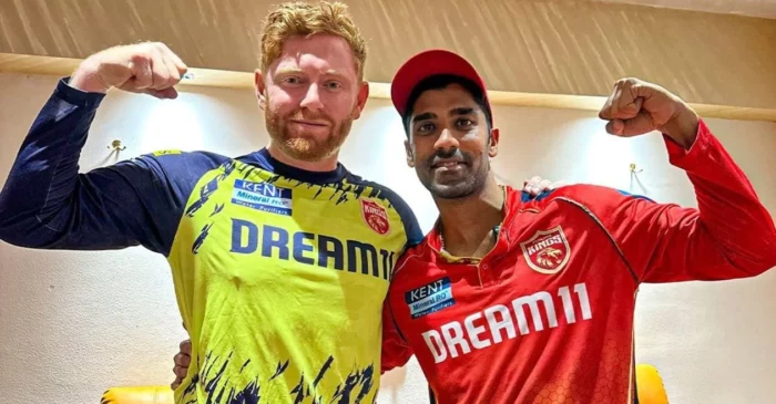 Jonny Bairstow and Shashank Singh for PBKS against KKR