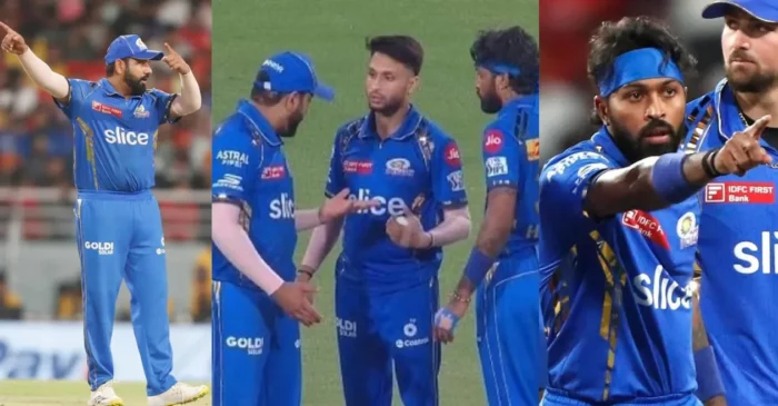 WATCH: Akash Madhwal ignores Hardik Pandya and seeks Rohit Sharma’s advice before stealing victory for MI