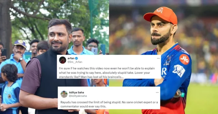 IPL 2024: Fans mercilessly criticize Ambati Rayudu for his indirect dig at Virat Kohli and RCB