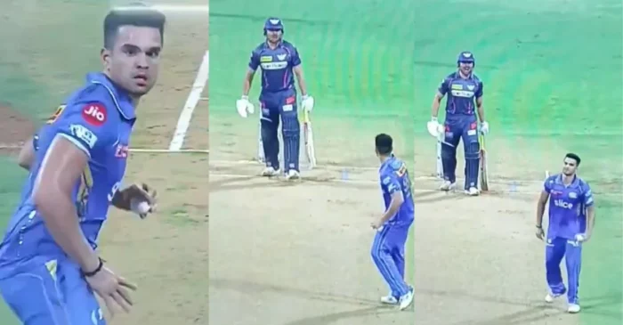 WATCH: Arjun Tendulkar gives a death stare to Marcus Stoinis during MI vs LSG clash | IPL 2024