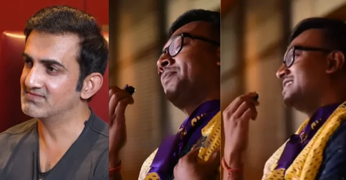 IPL 2024 [WATCH]: KKR fan gives an emotional tribute to team’s mentor Gautam Gambhir