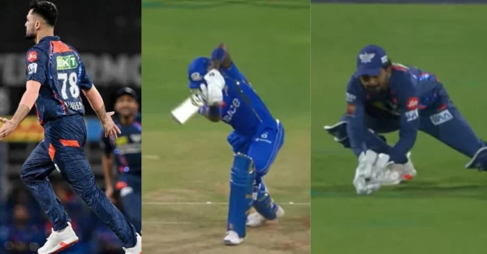 IPL 2024 [WATCH]: Naveen-ul-Haq dismisses Hardik Pandya for a golden duck in LSG vs MI match