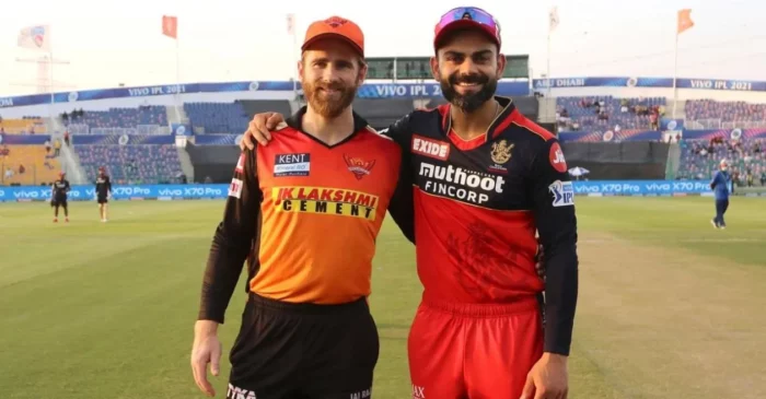 Kane Williamson and Virat Kohli