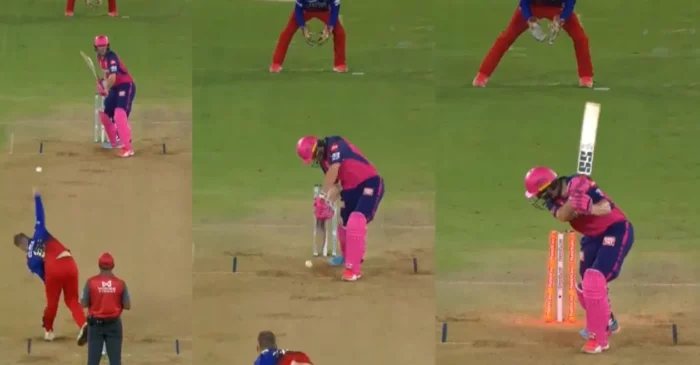 WATCH: Lockie Ferguson cleans up Tom Kohler-Cadmore with a stunning slower yorker in RR vs RCB Eliminator | IPL 2024