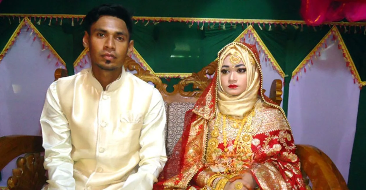 Mustafizur Rahman and Samia Parvin Instagram