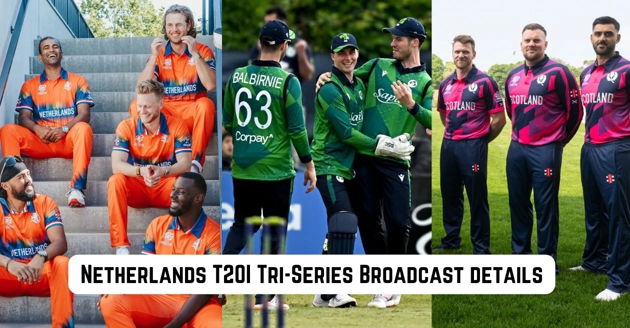 Netherlands, Ireland & Scotland, T20I Tri-Series: Date, Match Time, Venue, Squads, Broadcast and Live Streaming details