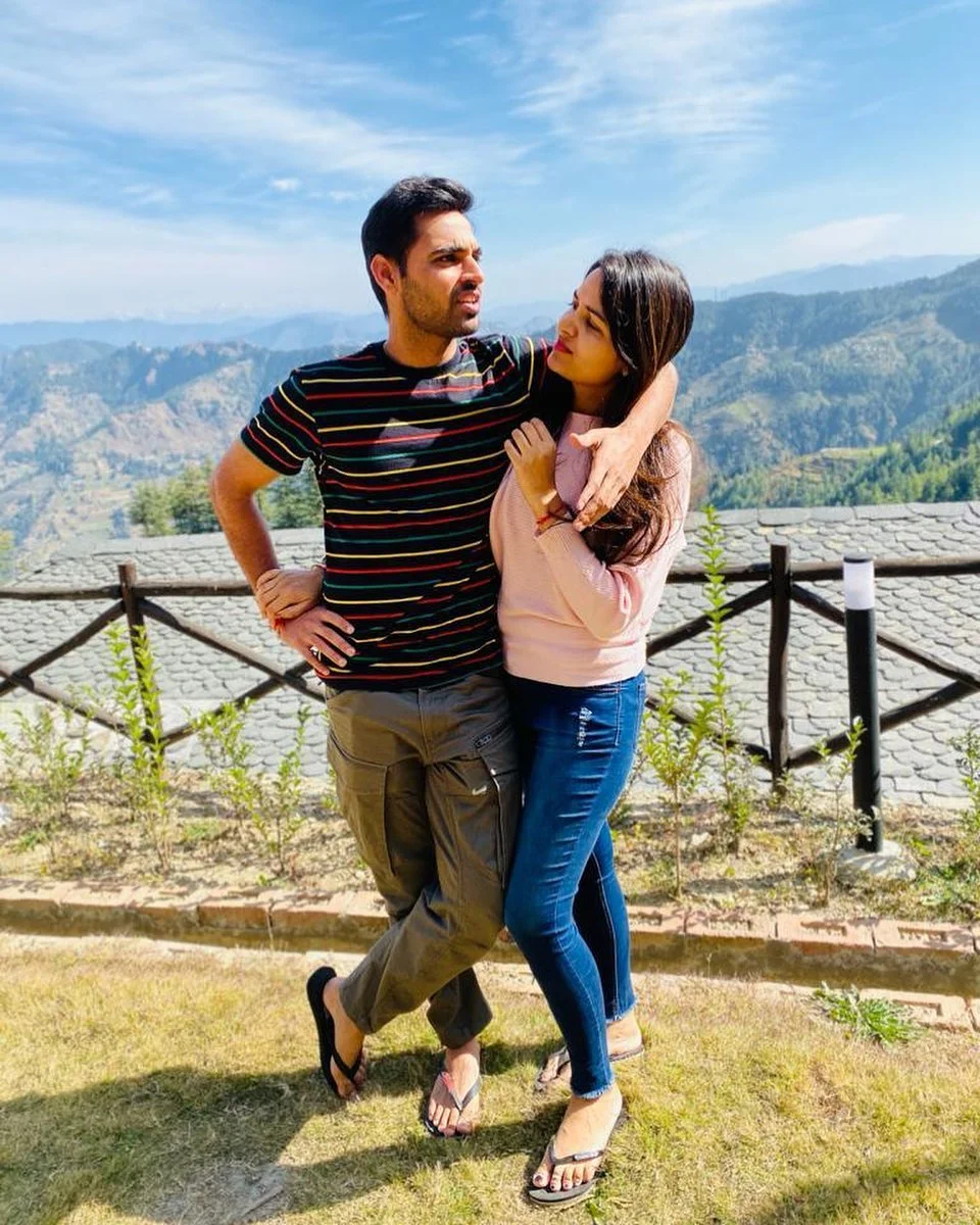 Bhuvneshwar Kumar and Nupur Nagar Instagram 