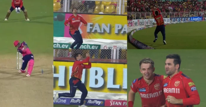 WATCH: Rilee Rossouw takes a stunning catch to dismiss Donovan Ferreira in RR vs PBKS clash | IPL 2024