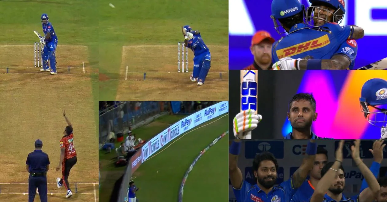 IPL 2024 [WATCH]: Suryakumar Yadav unleashes beast mode; smashes century with a six during MI vs SRH clash