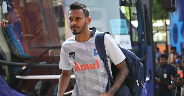 Sri Lanka announces replacement of injured Dushmantha Chameera for the T20I series against India