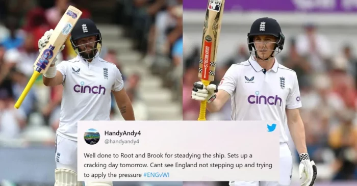 Fans react as Ben Duckett, Harry Brook put England in commanding position on Day 3 of the 2nd Test against West Indies