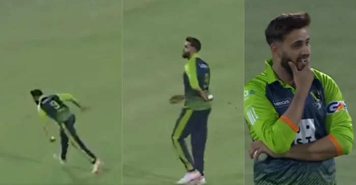 WATCH: Imad Wasim’s stunning one-handed catch dismisses Mukhtar Ahmed during SEO vs WAF in MLC 2024