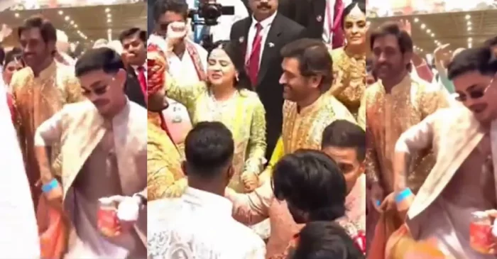 WATCH: MS Dhoni and Ishan Kishan’s dance moves steal the show at Anant Ambani’s wedding